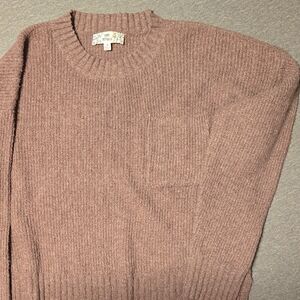 Pink Republic Women's Dusty Pink Crewneck Sweater